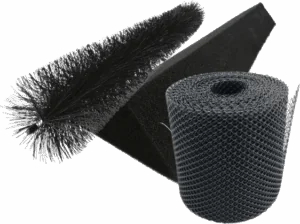 A selection of DIY gutter guard products
